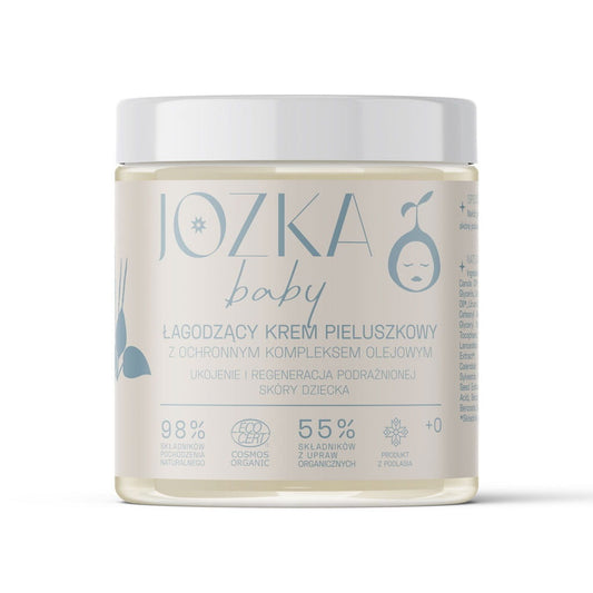 Beruhigende Kindercreme von JOZKA in 125 ml Flasche, natürliche Pflege für empfindliche Kinderhaut, DARY NATURY.