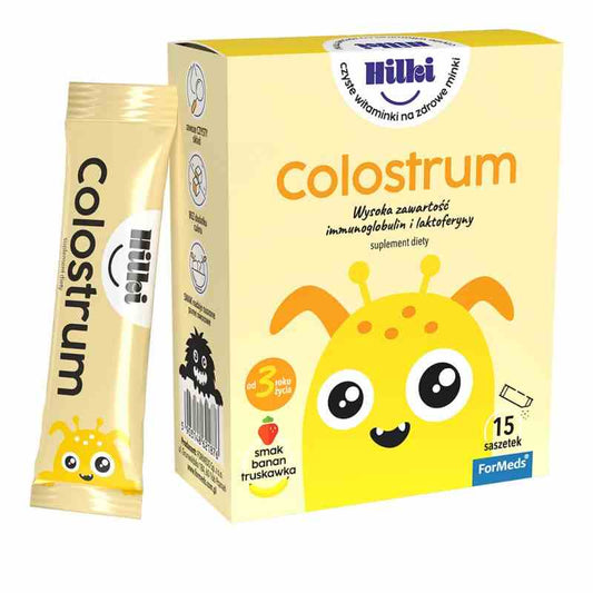 FürMeds Hilki Colostrum für Kinder, 15 Säckchen, Pulver in Packung mit Beutel, gesundes Nahrungsergänzungsmittel