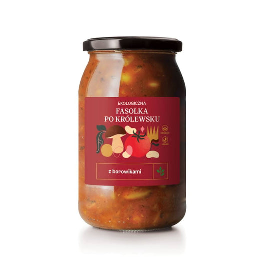 Königliche Bohnen BIO 900 ml - ZAKWASOWNIA - Biogo.de