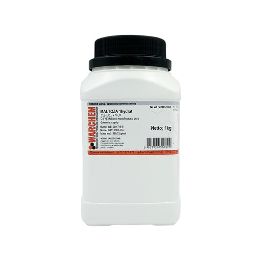 Maltose 1hydrat, rein, 1 kg, Biogo.de - feines, kristallines Malzextrakt für die Lebensmittelherstellung