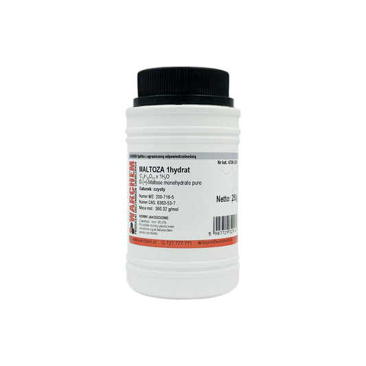 Reine Maltose 1Hydrat, 250g Packung, Biogo.de, für Lebensmittel und Backwaren, sichtbar auf der Verpackung