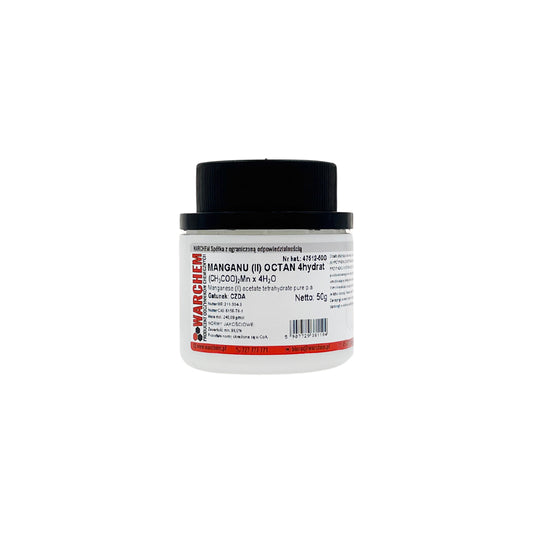 MANGANIUM (II) Octat hydrate, 50g, chemisches Reagenzglas, biologisches Labor, transparente Kristalle, Biogo.de