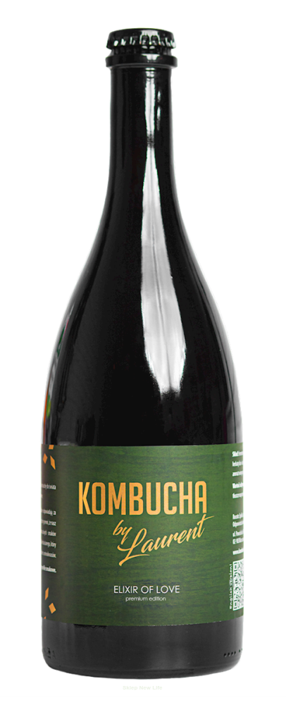 Organic Kombucha Elixir of Love 750 ml - KOMBUCHA BY LAURENT