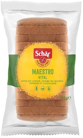 Meisterbackers vital pan multicereales sin gluten 350 g SCHÄR