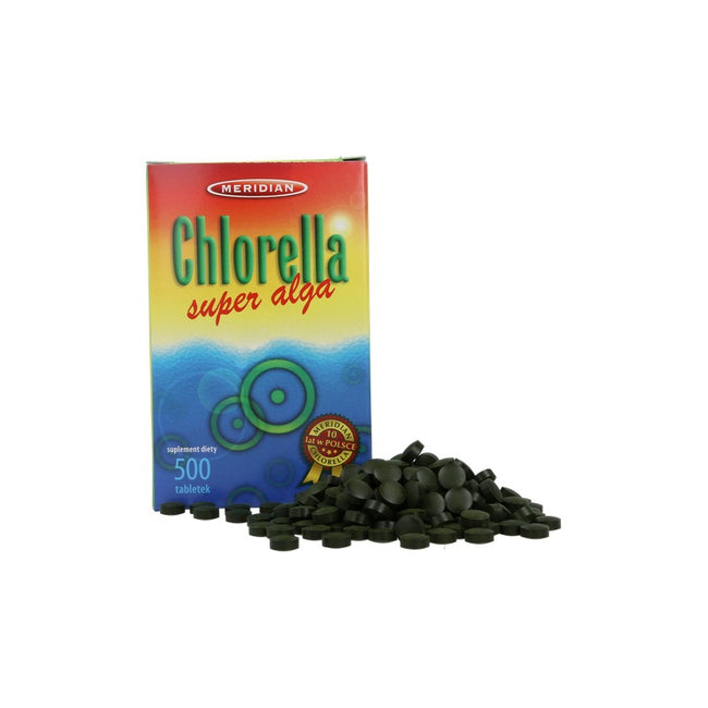 Chlorella Pressalge 500Tbl. (zlomená buněčná stěna) MERIDIAN Main Image