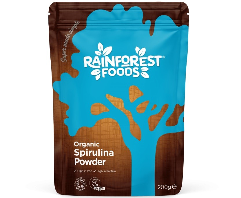 Öko-Spirulina 200 g REGENWALD-FUTTER - Biogo.de