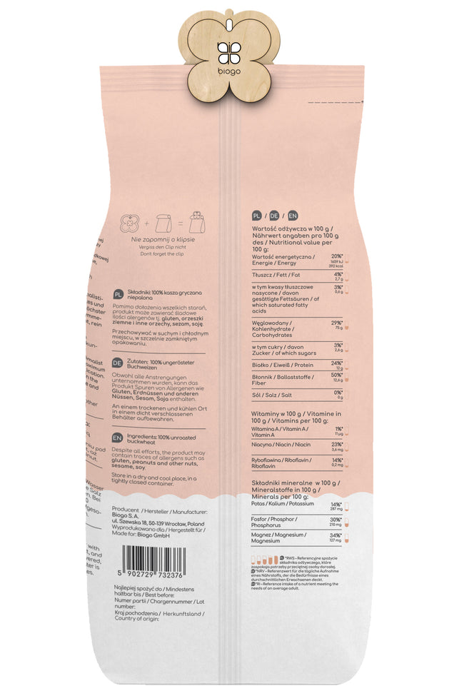 Bubur Soba Kupas 1 kg BIOGO Main Image