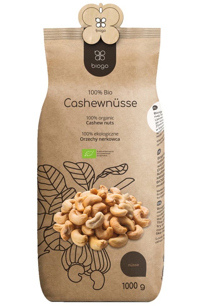 Cashewkerne bio 1 kg BIOGO - Biogo.de Hover Image