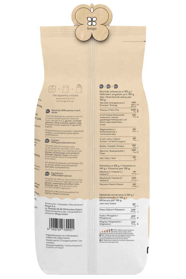 Walnut 800 g BIOGO Main Image