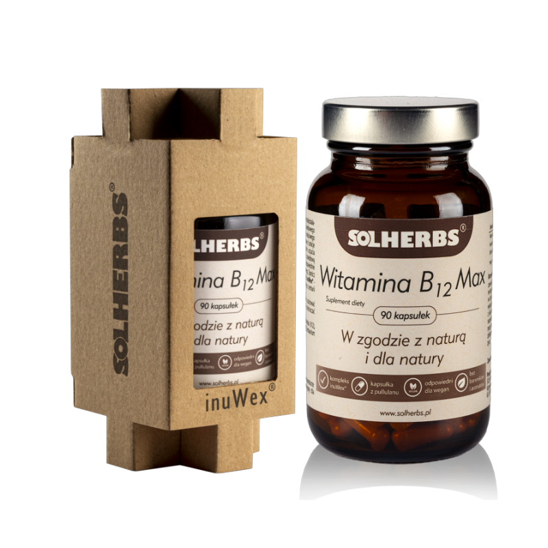 SOLHERBS Vitamin B12 Max 60 Kapsula