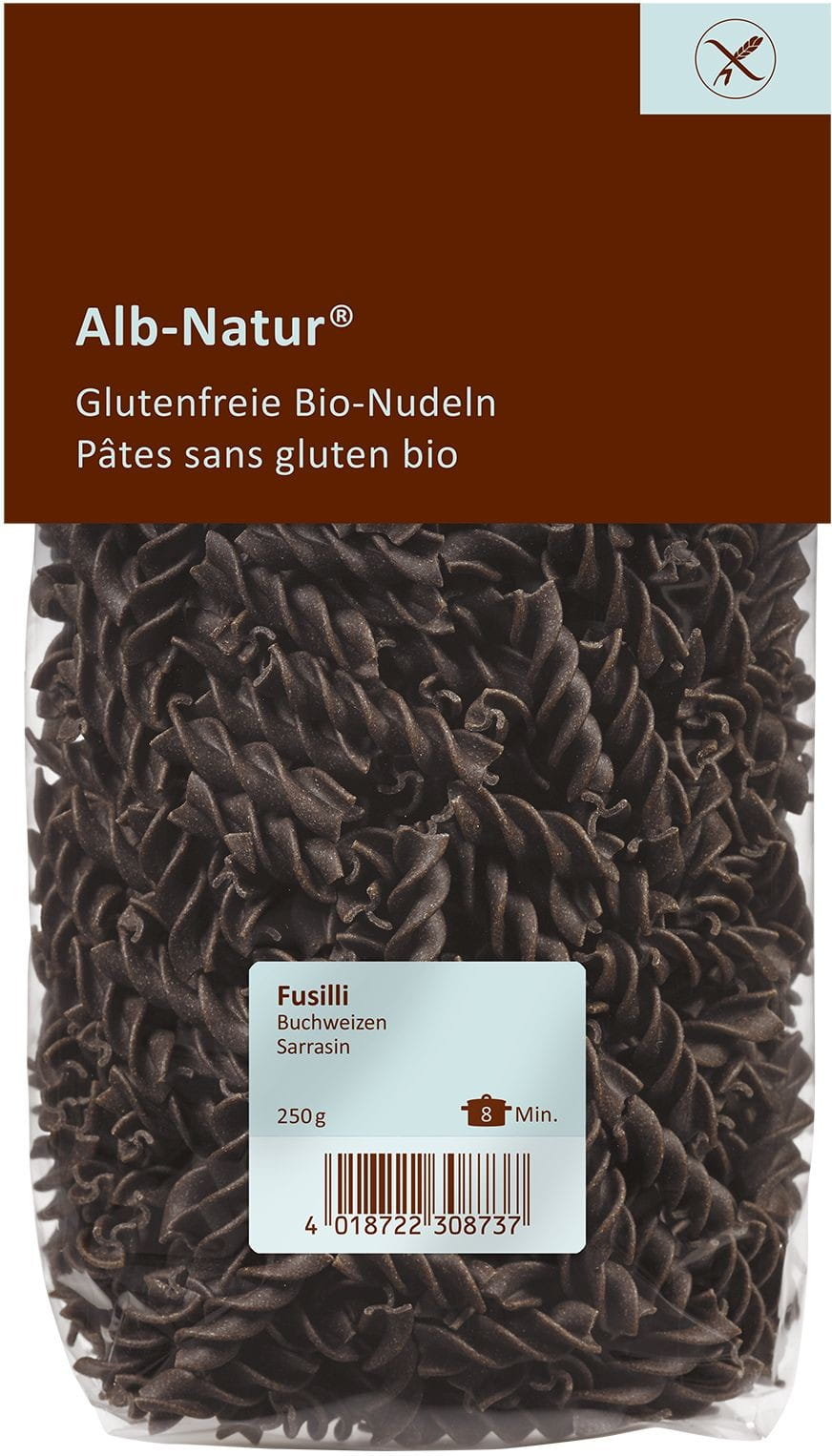 Nudeln (Buchweizen), Twist, glutenfrei BIO 250 g - ALB GOLD