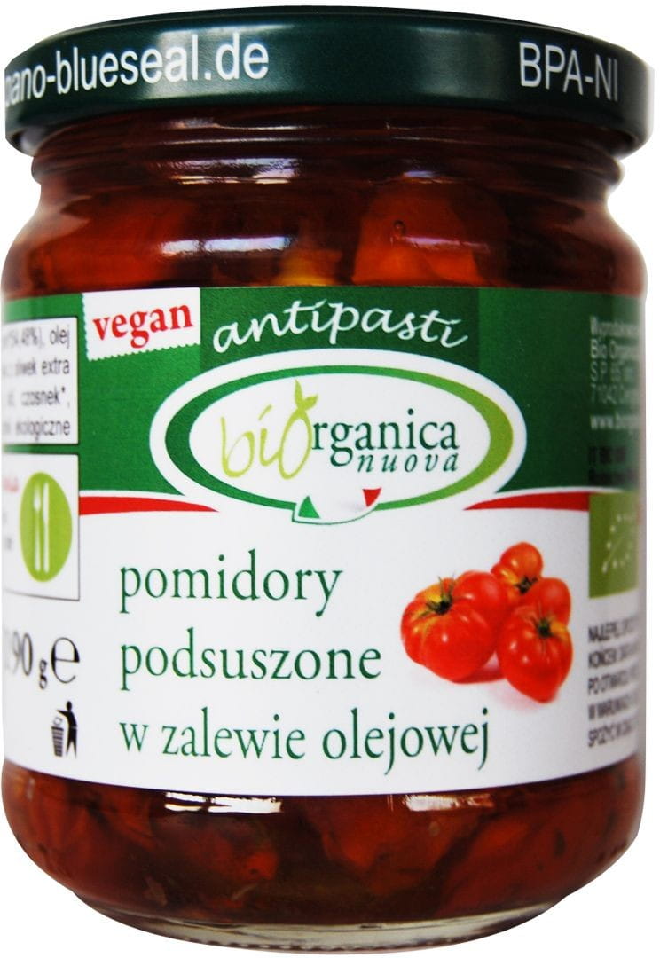 In Öl getrocknete Tomaten BIO 190 g - BIOORGANICA NUOVA