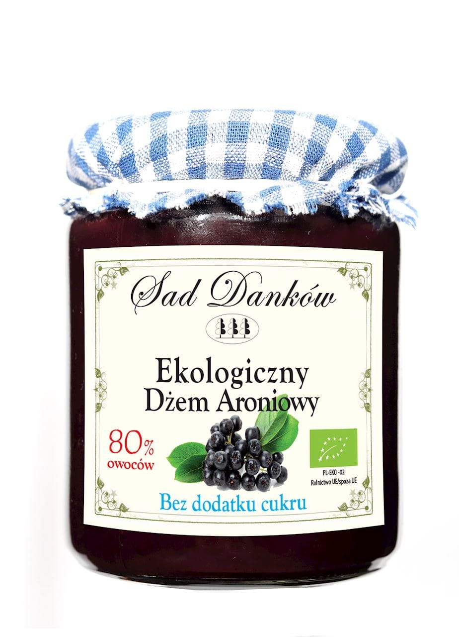 Aroniamarmelade ohne Zucker BIO 260 g - SAD DANKÓW Pääkuva