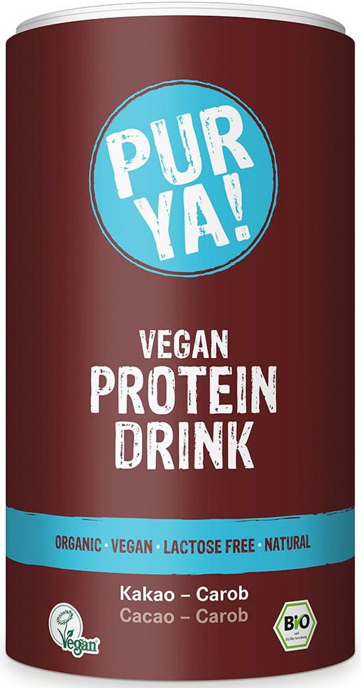 Proteindrink mit Kakao und Johannisbrot in Pulver BIO 550 g - PUR YA! Hover Image