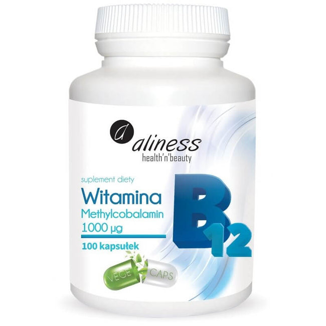 Vitamin B12 Methylcobalamin 900 µg Methylcobalamin 100 Kapseln ALINESS Hover Image