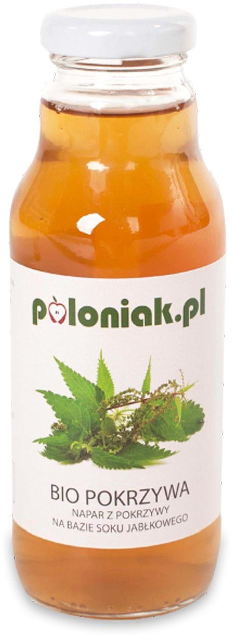 Brennnesselaufguss BIO von POLONIAK in 300 ml Flasche, frische Brennnesseln für Kräutertee oder Pflegeanwendungen