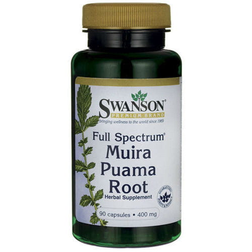 Potenzbaum 400mg Muira Puama 90 Kapseln SWANSON Hover Image