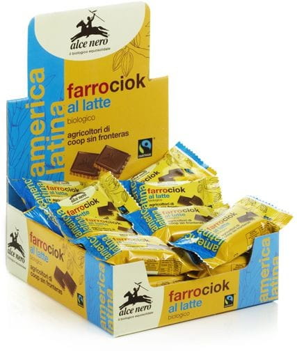 Dinkelkekse mit fair gehandelter Milchschokolade BIO 28 g - ALCE NERO