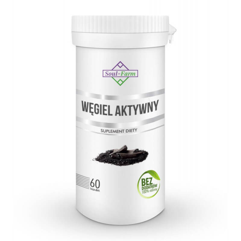 Aktivkohle 300mg 60 Kapseln - SOUL FARM