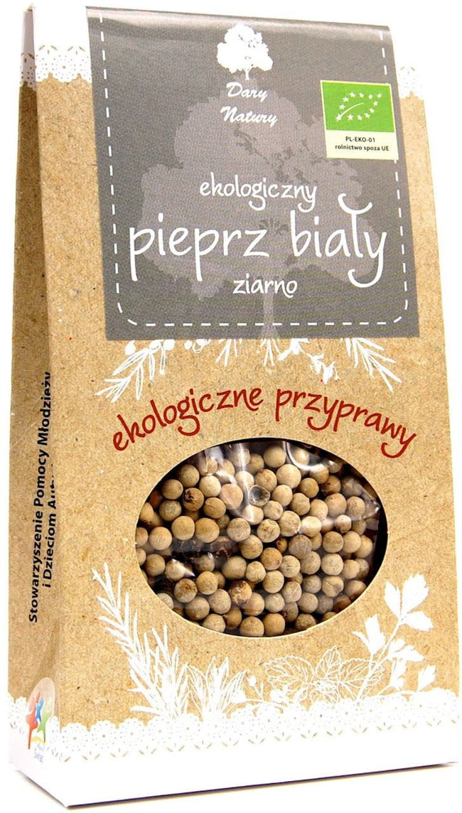 Weißes Pfefferkorn BIO 30 g - GESCHENKE DER NATUR Hover Image