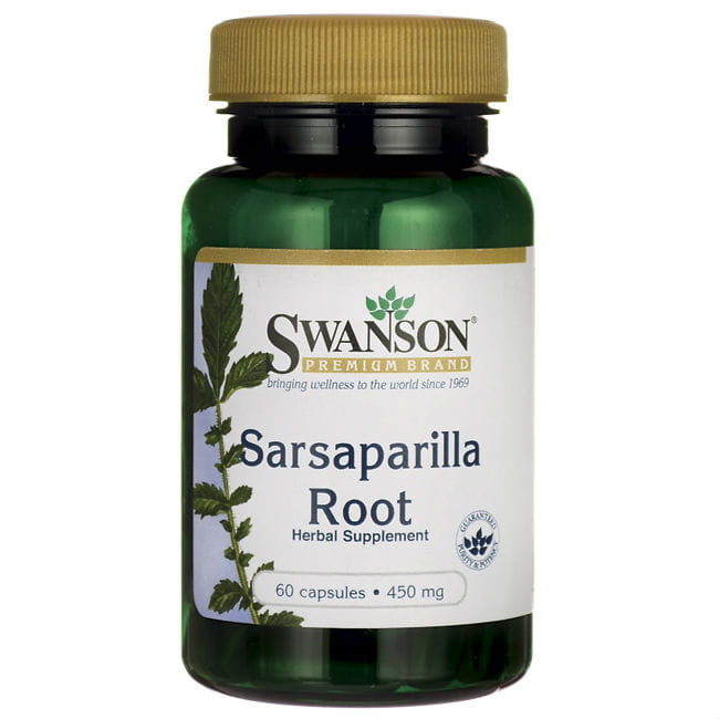 Kolcorośl Sarsaparyl 450 mg Sarsaparilla 60 Kapseln SWANSON