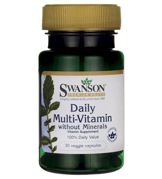 Multivitamin Multivitamin ohne Mineralstoffe 30 Kapseln täglich Multivitamin SWANSON Immagine principale del prodotto