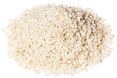 BIO geschälter weißer Sesam (Rohware) (25 kg) 7