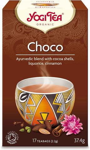 Choco Chocolate Tea mit Kakao BIO (17 x 22 g) 374 g - YOGI TEA