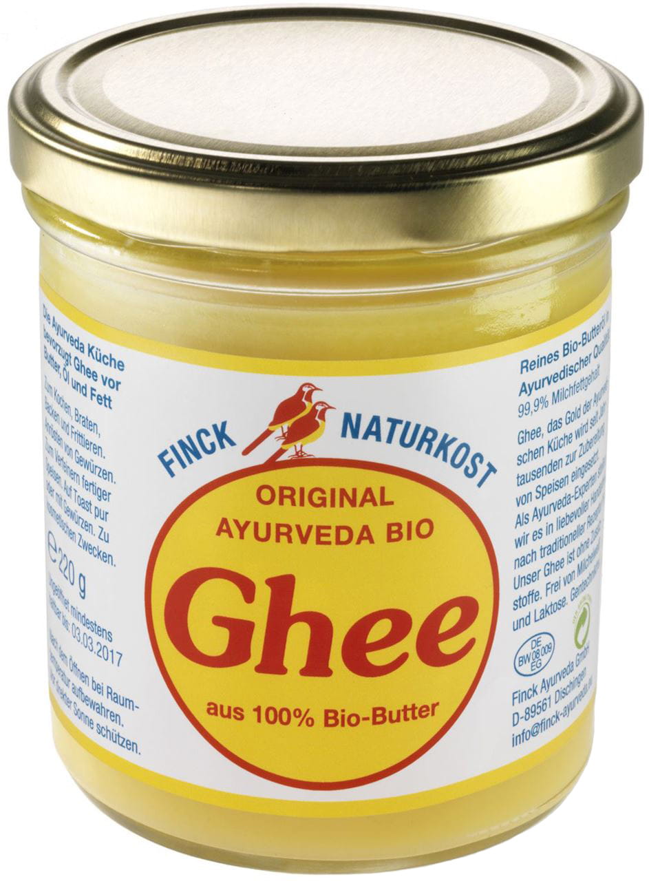 GHEE BIO Butterschmalz 220 g - finck ayurveda Hlavní obrázek produktu