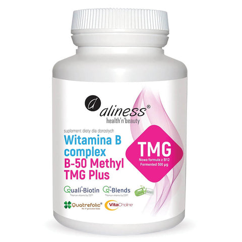 Vitamin B COMPLEX B - 50 Methyl TMG plus 100 ALINESS Kapseln