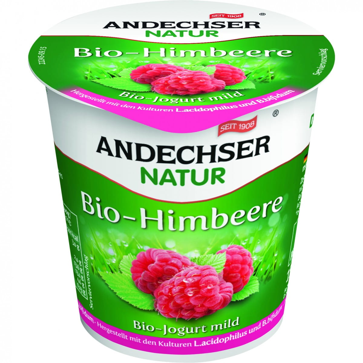 Himbeerjoghurt 37% Fett BIO 150 g ANDECHSER