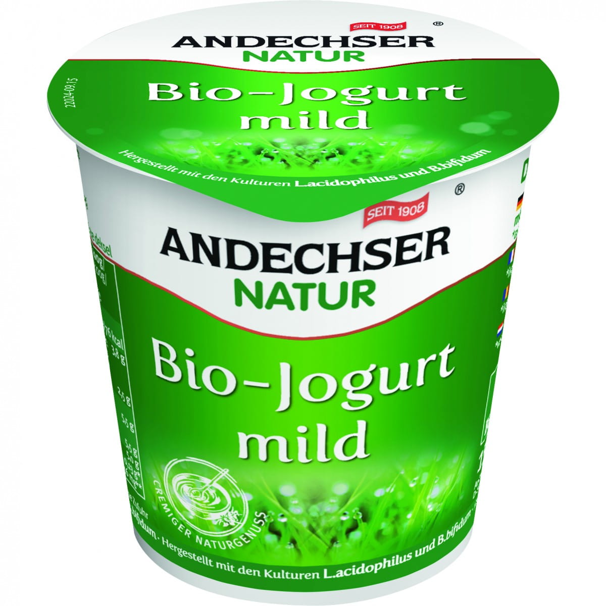 Naturjoghurt 38% BIO 150 g ANDECHSER NATUR