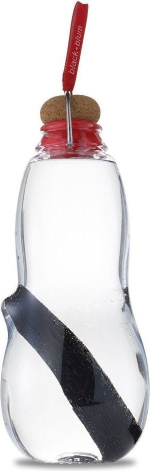 Wasserflasche mit Filter rot - EAU GUT