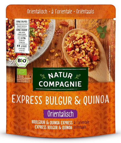 Bulgur und Quinoa mit orientalischem Geschmack BIO 250 g - NATUR COMPAGNIE