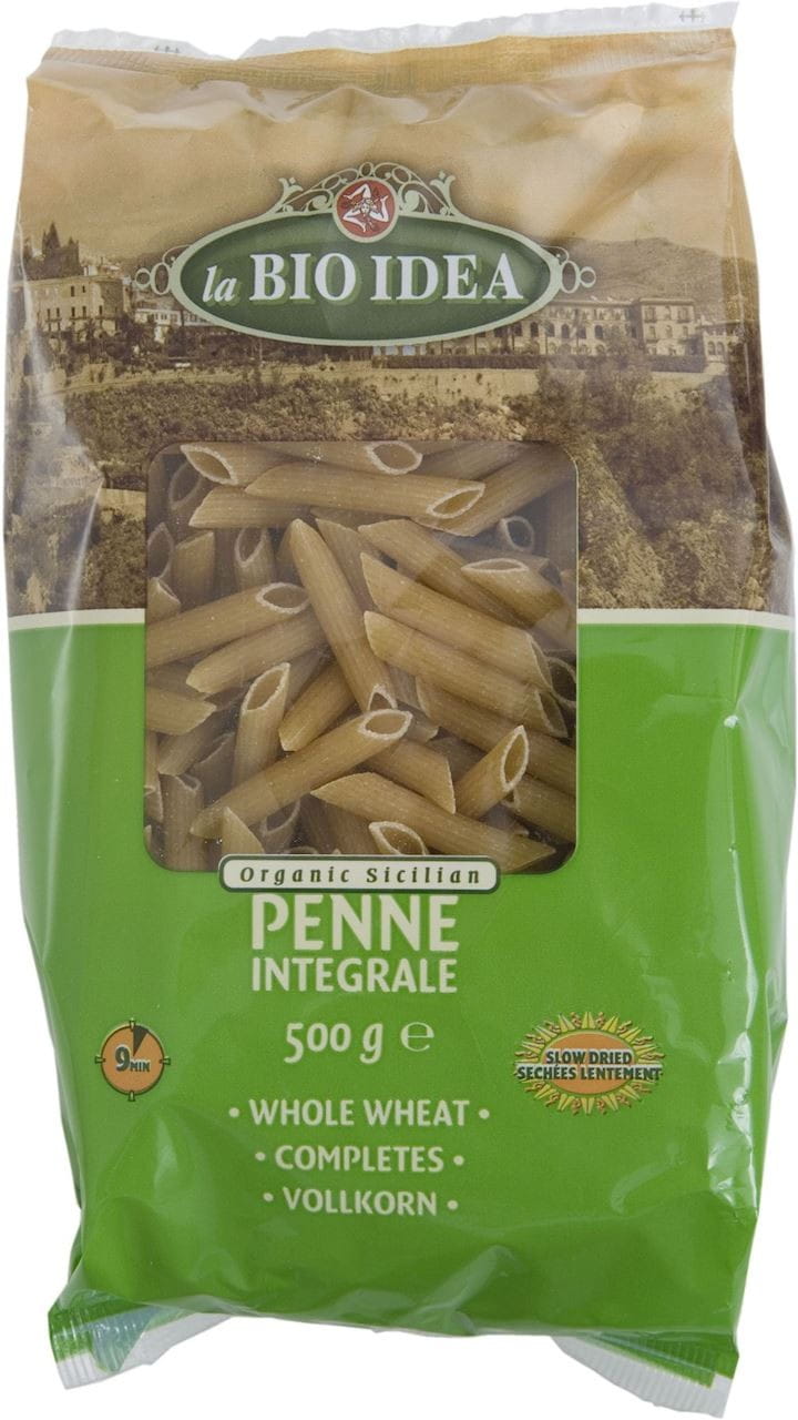 Penne (Vollkorngrieß) BIO 500 g - LA BIO IDEA