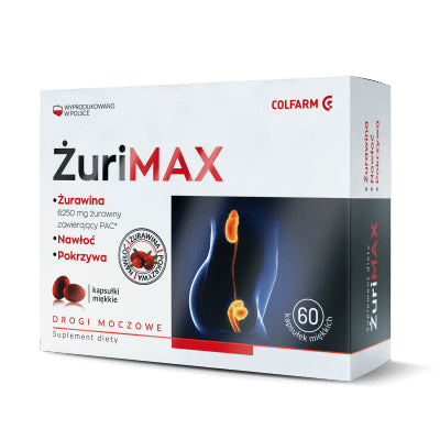 Kräutertabletten Cranimax mit 6250 mg Cranberry und Goldrutennessel von COLFARM, 60 Tabletten im Blister