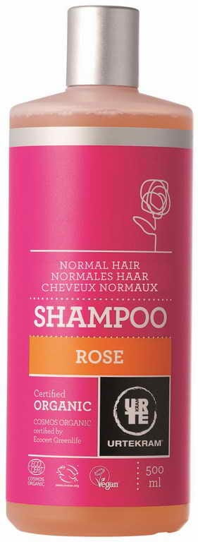 Rose Shampoo für normales Haar BIO 500 ml URTEKRAM