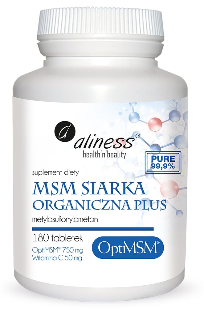MSM organischer Schwefel optiMSM plus 180 ALINESS Tabletten