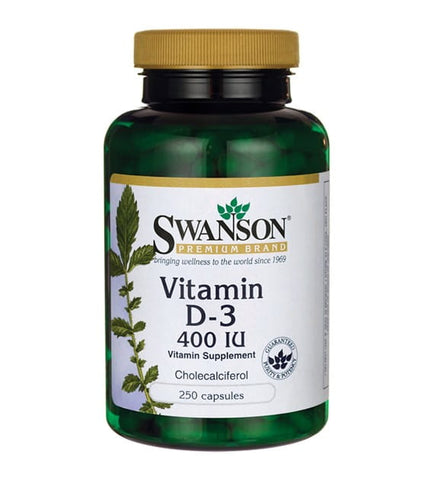Vitamin D3 D - 3.400 IE 250 SWANSON-Kapseln
