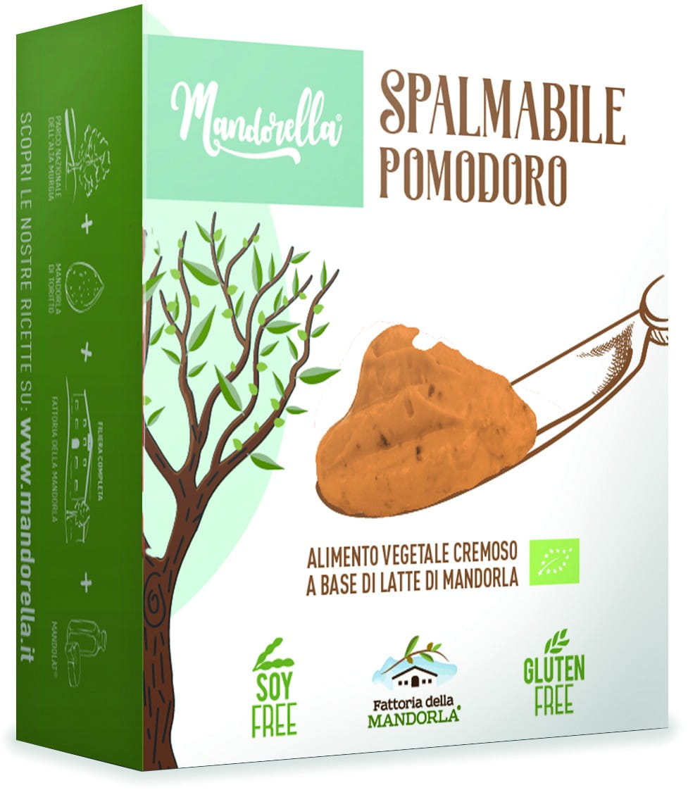 Mandelpaste mit getrockneten Tomaten BIO 180 g FATTORIA DELLA MANDORLA