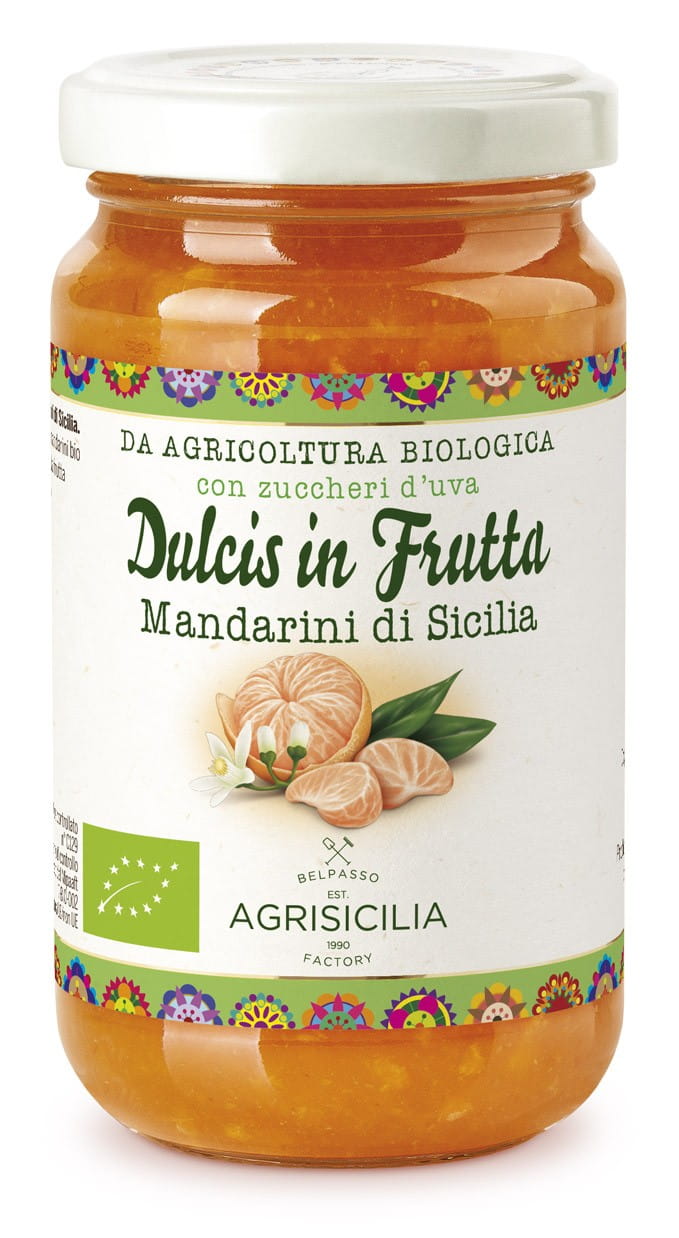 Sizilianische Mandarinenmousse BIO 240 g - AGRISICILIA
