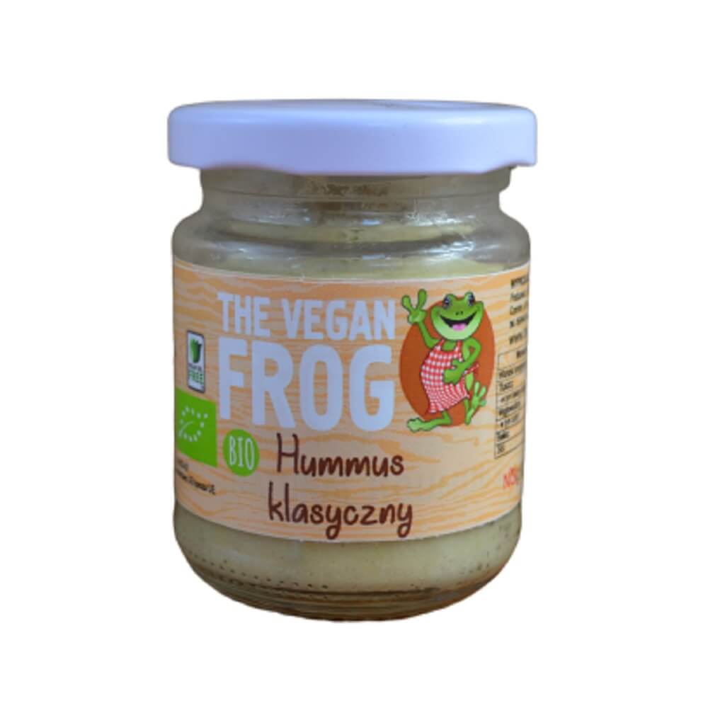 Classic Hummus BIO 115 g - VEGANER FROSCH