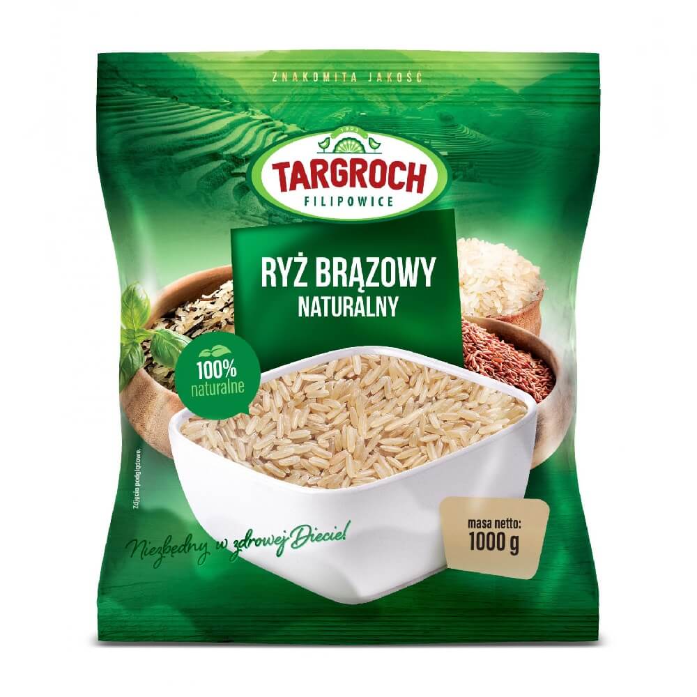 Natürlicher brauner Reis 1000g TARGROCH