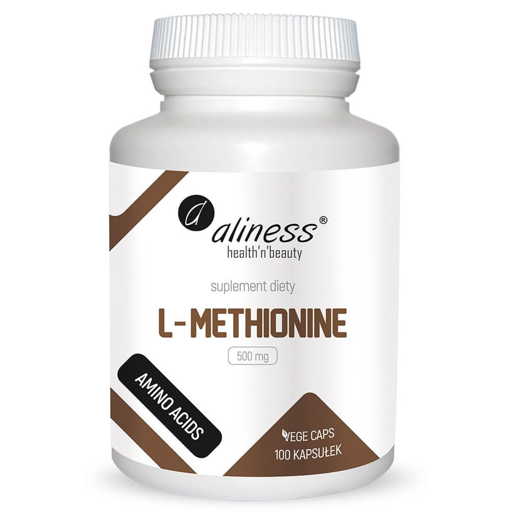 L - Methionin L - Methionin 500 mg 100 Kapseln pflanzliche Kapseln ALINESS