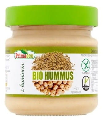 Hummus mit Bio-Kreuzkümmel glutenfrei 160 g - PRIMAECO