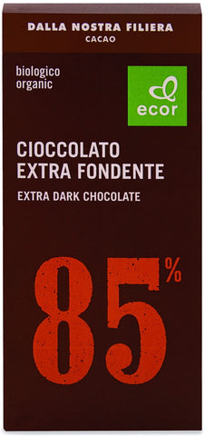 Bitterschokolade, min. 85 % BIO-Kakao 80 g ECOR
