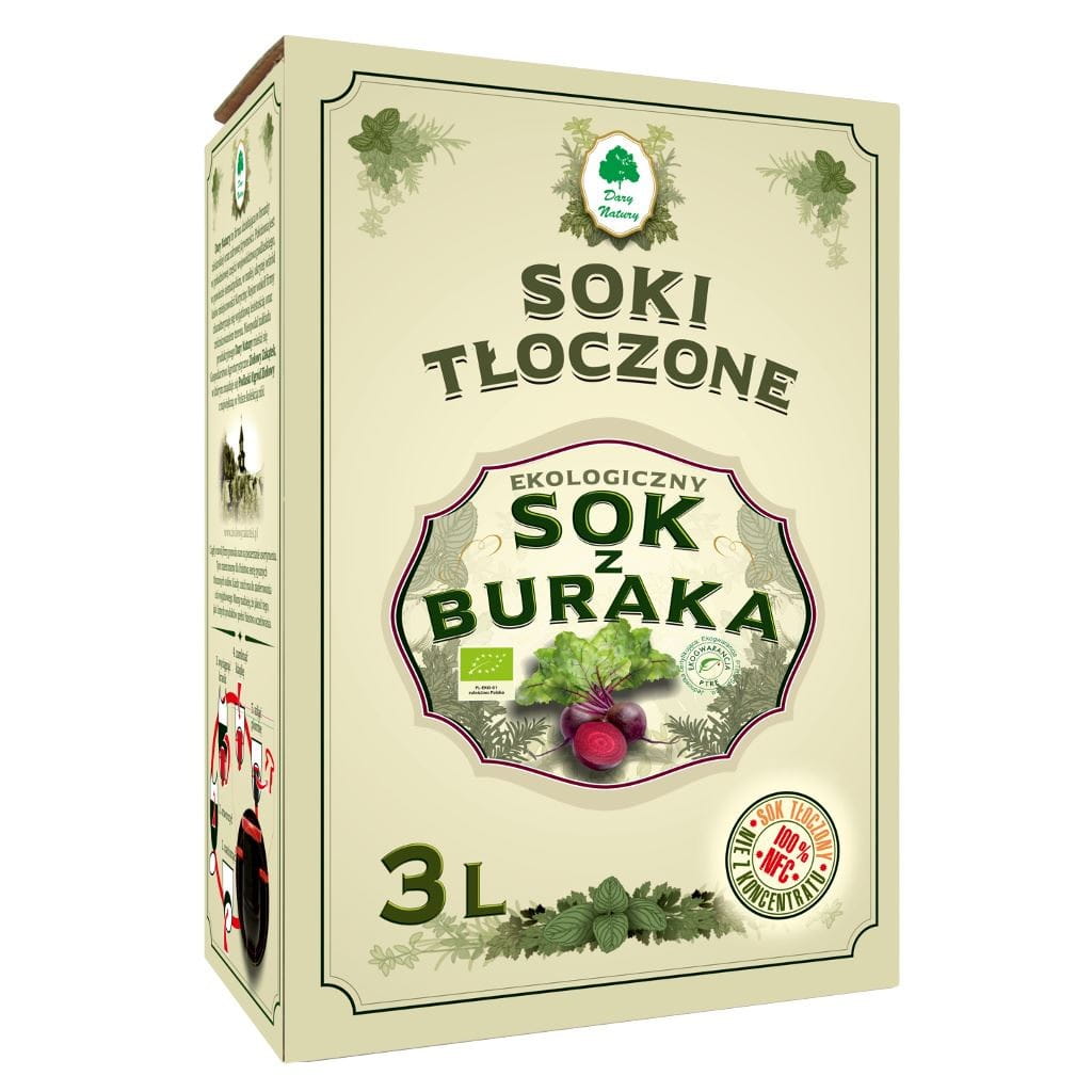 Rübensaft BIO 3 L - GESCHENKE DER NATUR Κύρια εικόνα προϊόντος