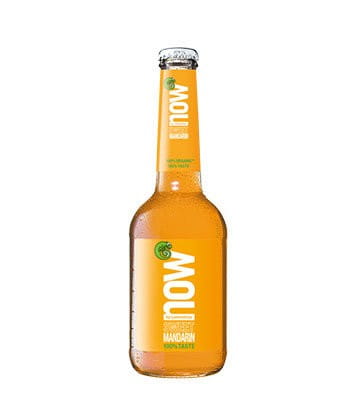 Kohlensäurehaltiges Getränk mit Mandarinengeschmack BIO 330 ml - JETZT