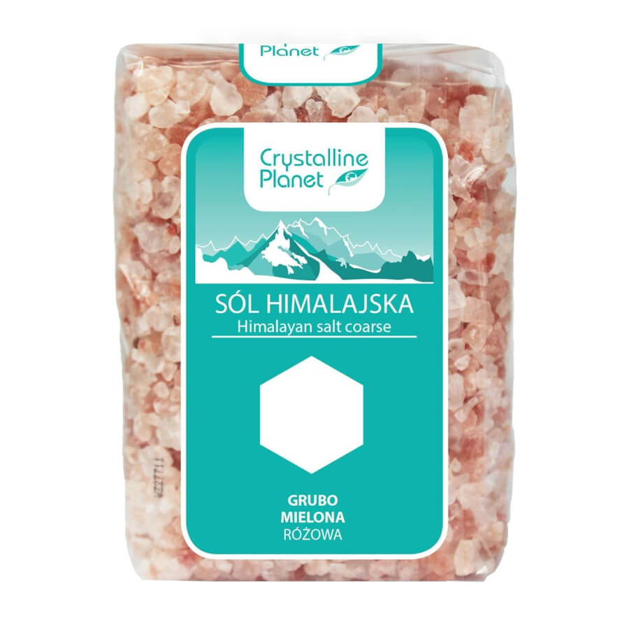 Himalaya rosa grob gemahlenes Salz 600 g - CRYSTALLINE PLANET