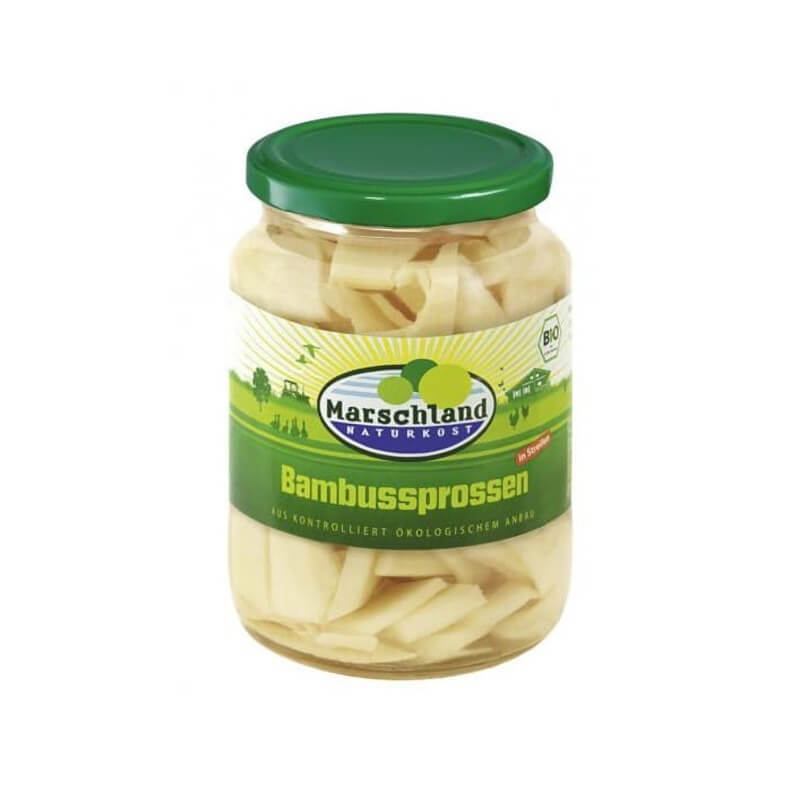 Bambussprossenstreifen in Salzlake BIO 350 g - MARSLCHLAND NATURKOST